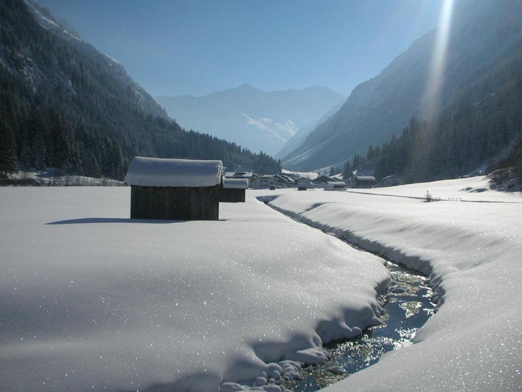 Appartamento Haus Frank Pitztal Sankt Leonhard im Pitztal Esterno foto